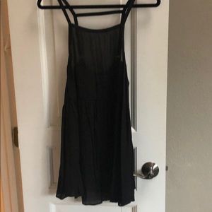 Cover up- short black dress